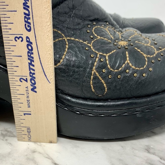 Ariat Floral Leather Comfort ATS Clogs 8.5 Western Casual Bohemian Classic Boho - Picture 13 of 15